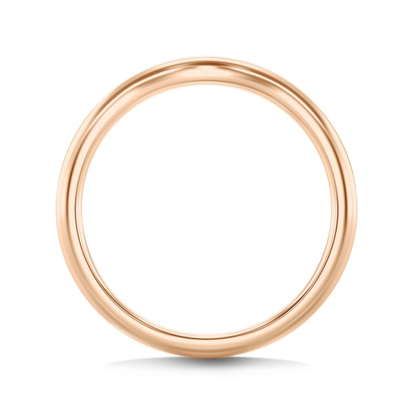 Geschwungener Memoire Ring aus Rotgold