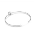 1.00 Karat Diamant Armreif aus Weißgold