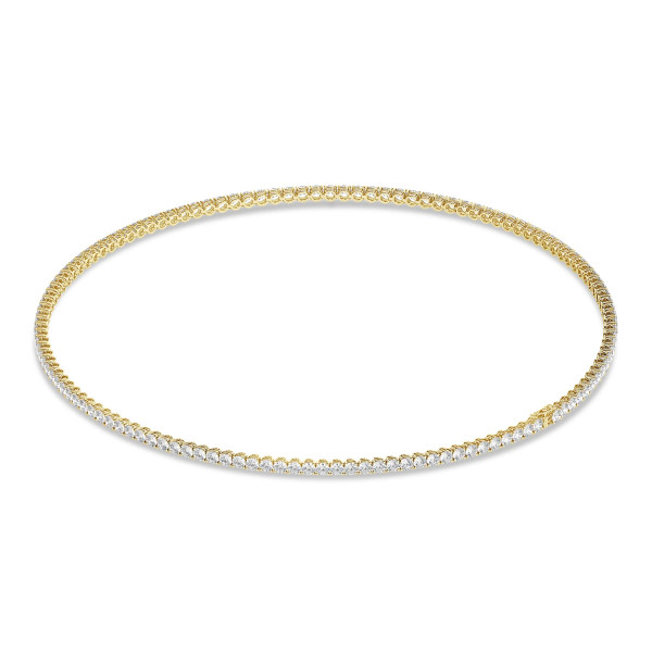 Search all PLP - Riviere necklace with 14.60 Ct lab grown diamonds in yellow gold