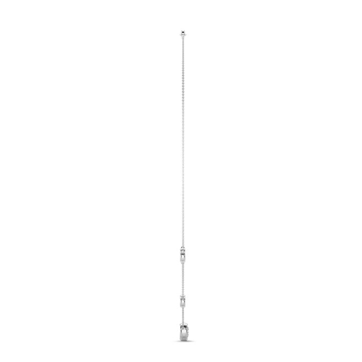 2.00 carat diamond satellite necklace in platinum