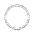 0.55 carat eternity ring (full set) in platinum with round diamonds