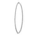 22.25 carat lab grown diamond gradient necklace in white gold
