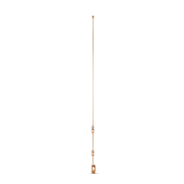 Gargantilla - 1.80 quilates colgante diamante satélite en oro rojo
