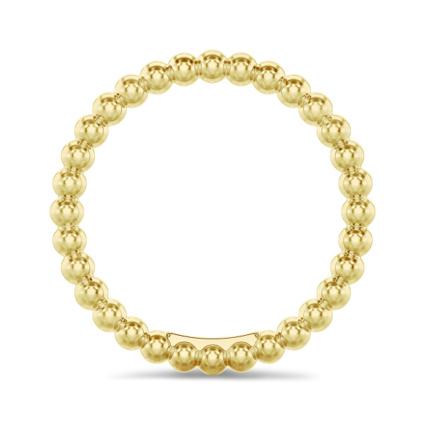 Anillo de combinación con bolitas en oro amarillo