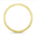 Anillo de boda con superficie esférica de 5.00 mm en oro amarillo