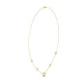 1.80 carat collier satellite en or jaune et diamants
