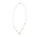 2.00 carat collier satellite en or rouge et diamants
