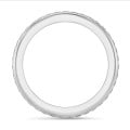 0.55 carat alliance (tour complet) en or blanc et diamants ronds