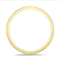 Alliance demi-jonc de 5.00 mm en or jaune