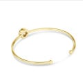 1.20 carat bracelet en or jaune avec un diamant rond