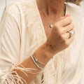 15.50 carat bracelet rivière en or rouge avec diamants