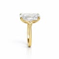 Bague unique en son genre avec diamant de 10,14 carats, taille coussin allongée Old Mine, créé , monté sur or jaune.
