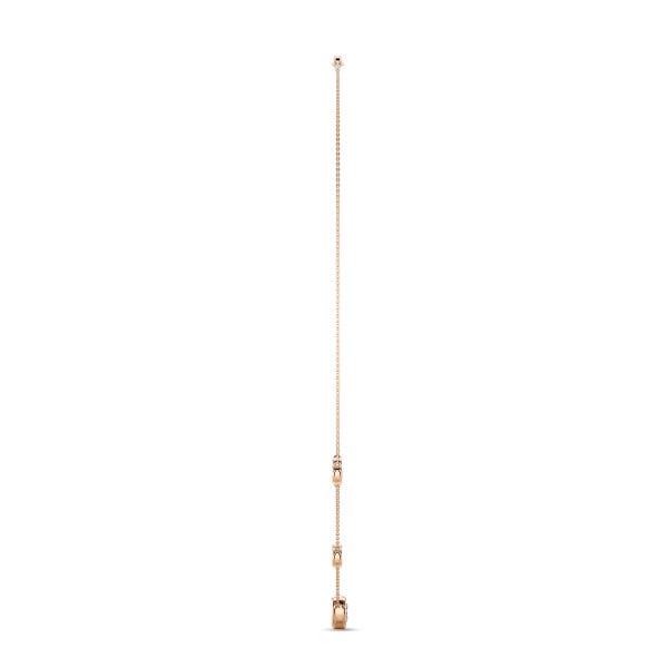 Collane - Collana satellite con diamante da 1,80 carati in oro rosso
