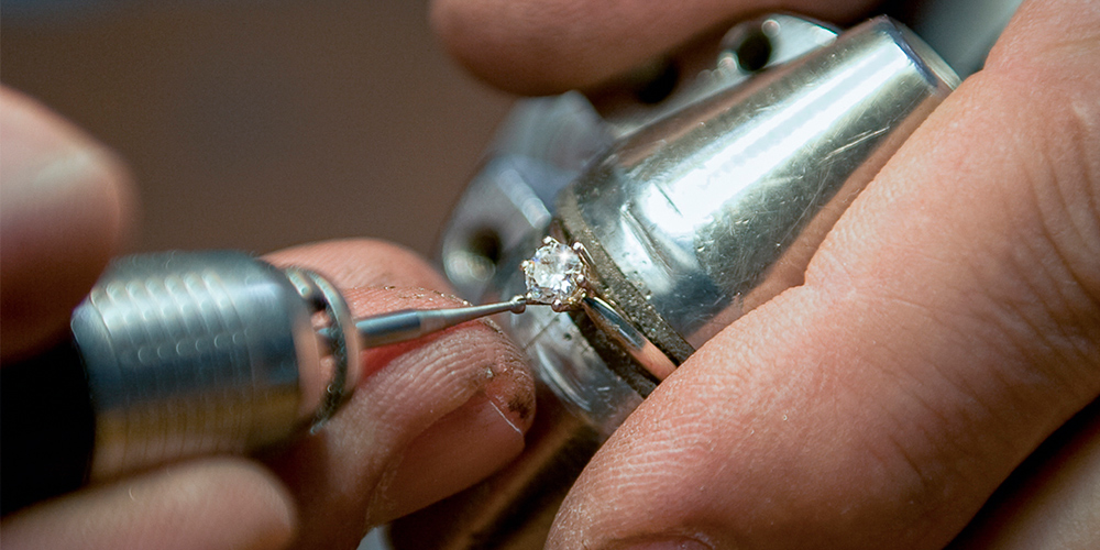 Brilliant cut diamant