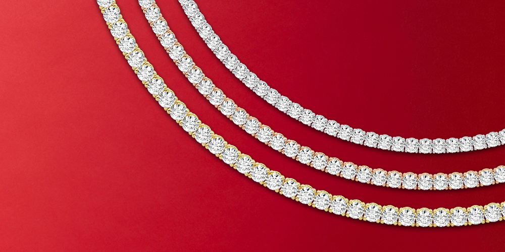 Diamanten tennisarmbanden