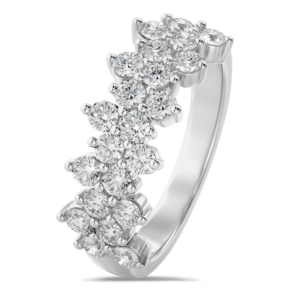 White gold cocktail ring Valquère