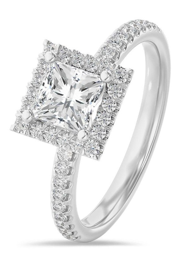 Diamond engagement ring