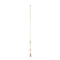 2.00 karaat diamanten satelliet halsketting in rood goud