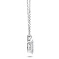1.00 karaat solitaire hanger in wit goud met Marquise diamant