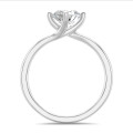 5.00 karat platin tektaş pırlanta yüzük